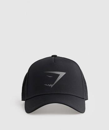 Dámské Klobouky Gymshark Mesh Trucker Černé | CZ 4191KOR
